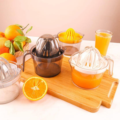 Mantual Acrylic Orange juicer,Orange Squeezer And Jug 2 IN 1-1 Piece