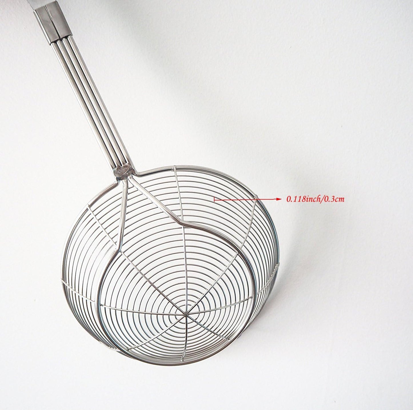 Stainless Steel Strainer with Wooden Handle