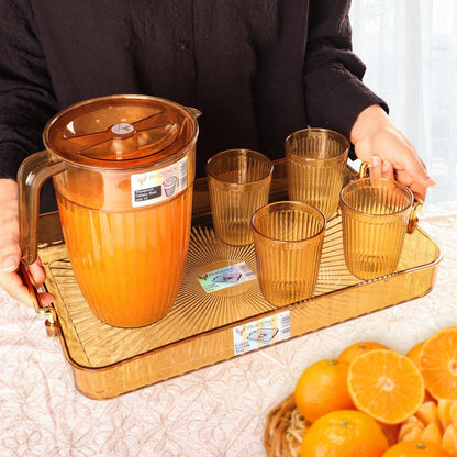 Transparent Acrylic GALAXY SERVING TRAY