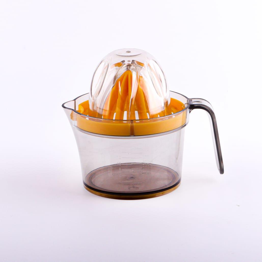 Mantual Acrylic Orange juicer,Orange Squeezer And Jug 2 IN 1-1 Piece