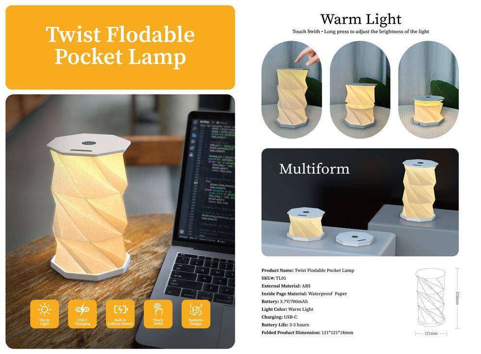 Twist Foldable Pocket Lamp